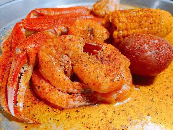 Lb Snow Crab & Headless Shrimp